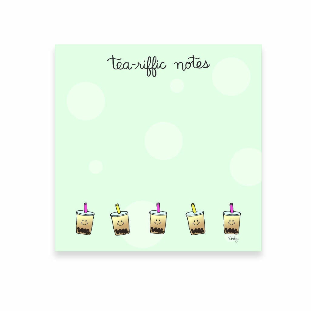 Boba Sticky Notes — San José Made