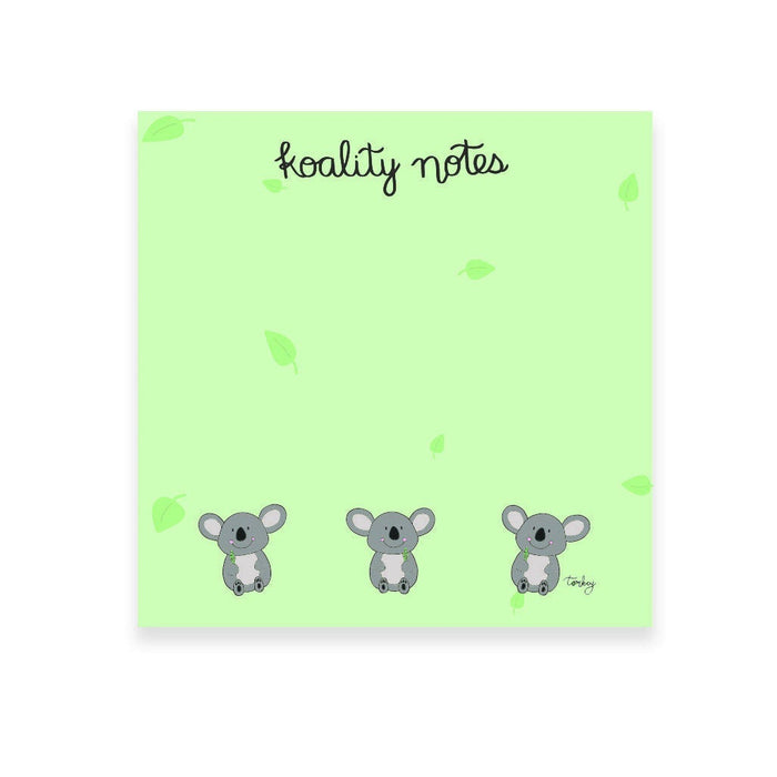 Wrapables Koala Parent & Child Bookmark Sticky Notes – Cute Animal Memo Pad Set
