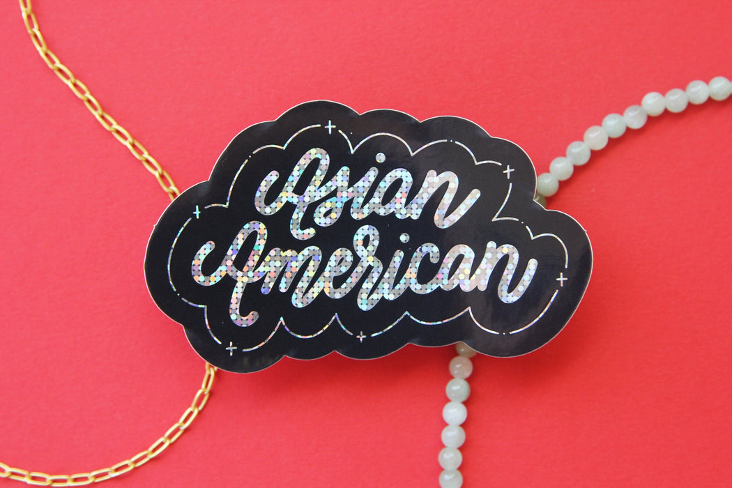 Asian American Sticker