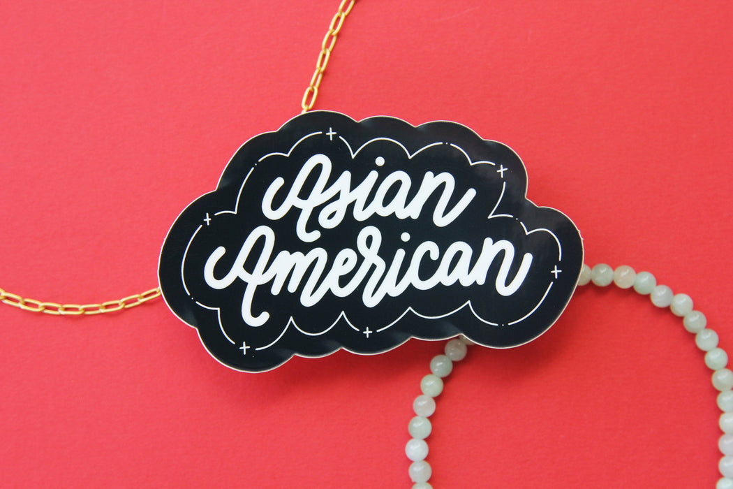 Asian American Sticker