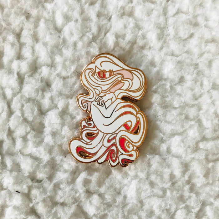Octopus Mermaid Pin