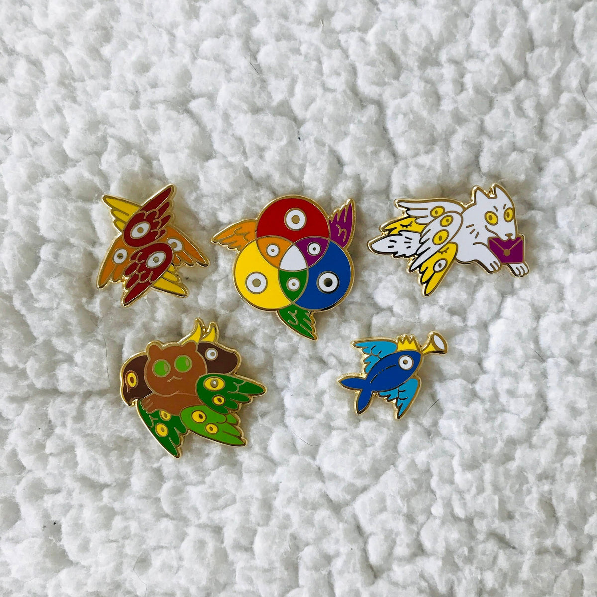 Mini Angel Pins — San José Made