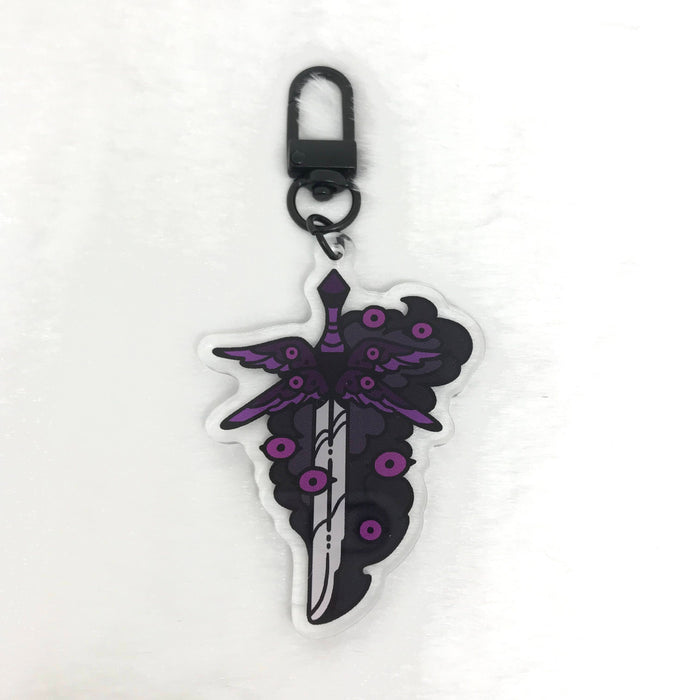 Demisexual Sword Angel Keychain