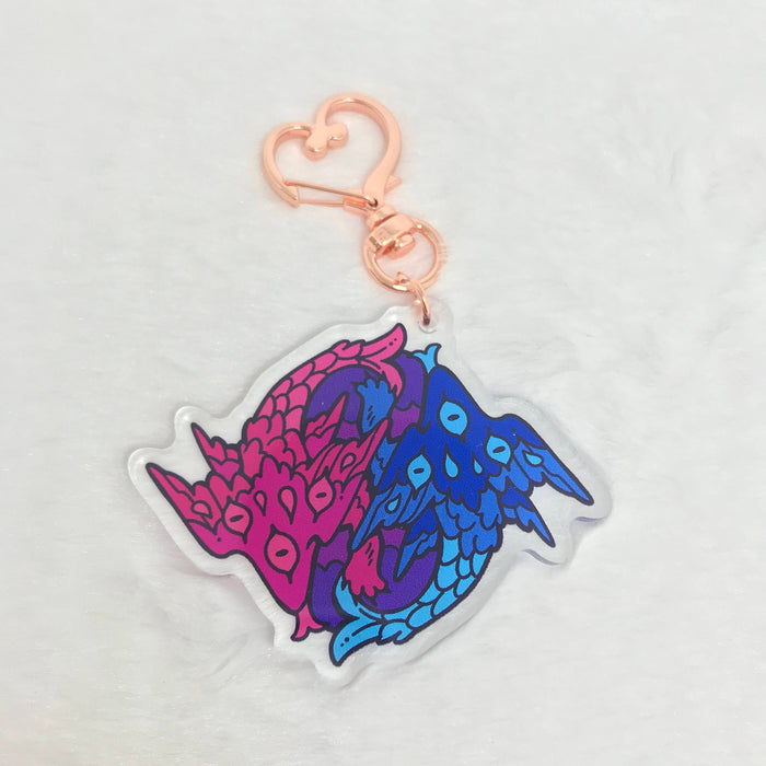 Bisexual Angels Keychain