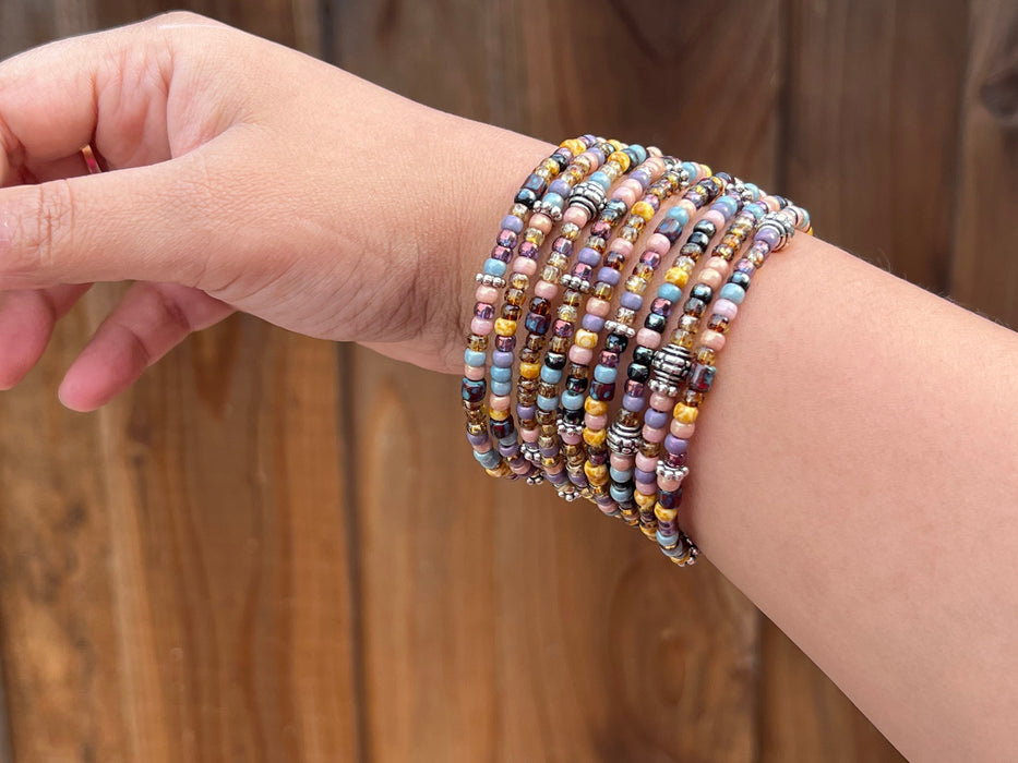 Buy Rustic Beaded Bracelet / Gemstone Jewelry / Gift for Her / Gifts for  Her / Boho Jewelry / Handmade Jewelry / Bracelets for Women / Boho Wrap  Online in India - Etsy