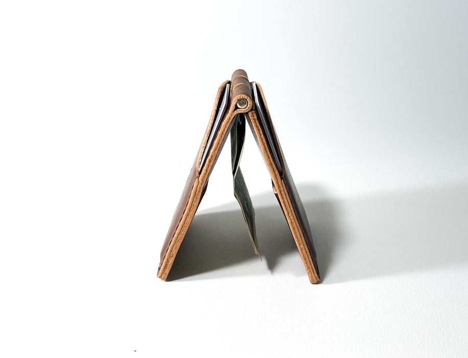 Axis Cash Wallet (Brown Leather)