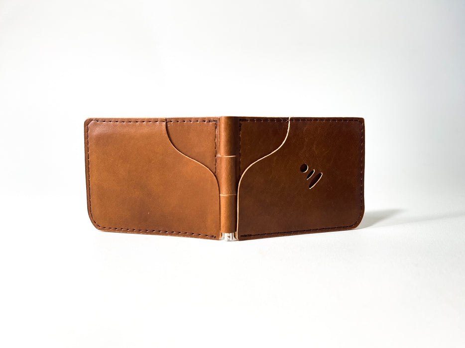 Axis Cash Wallet (Brown Leather)