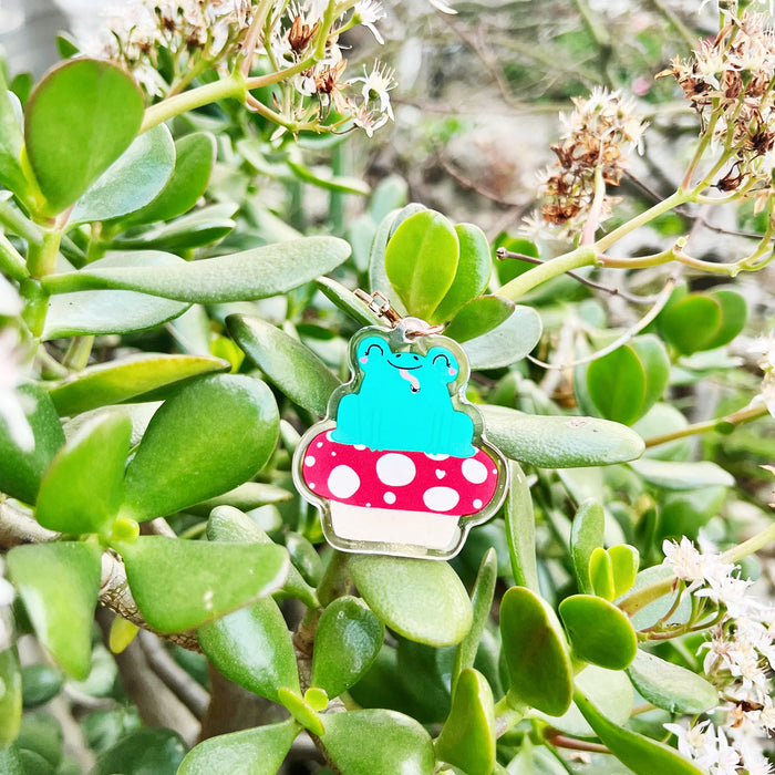 Mushy Frog Charm