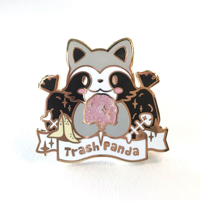 Trash Panda Enamel Pin