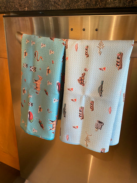 Meat Your Meal Dish Towels