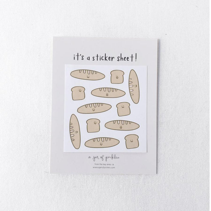 Mini Bread Sticker Sheet