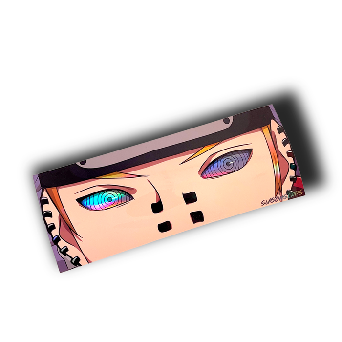 Holographic Pain Naruto Slap Sticker
