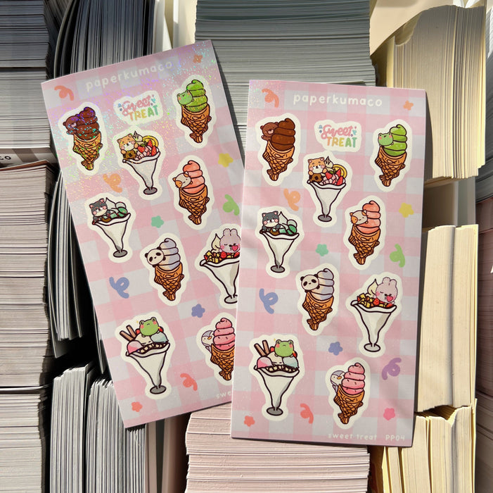 Sweet Treat Shimmer Sticker Sheet