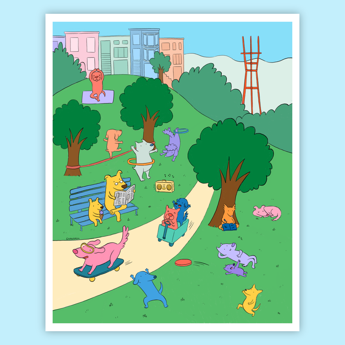 Dog Park Print