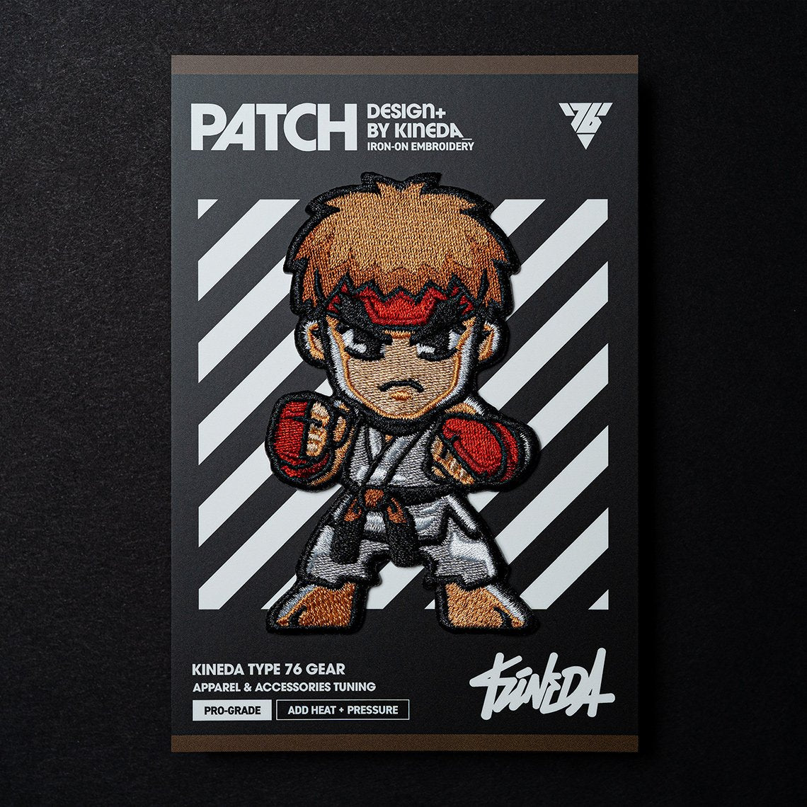 Isshim Ryu Patch Street Fighter Ryu - Patch (Embroidered Iron-On) — San José Made