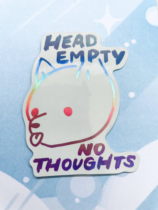 Head Empty Sticker