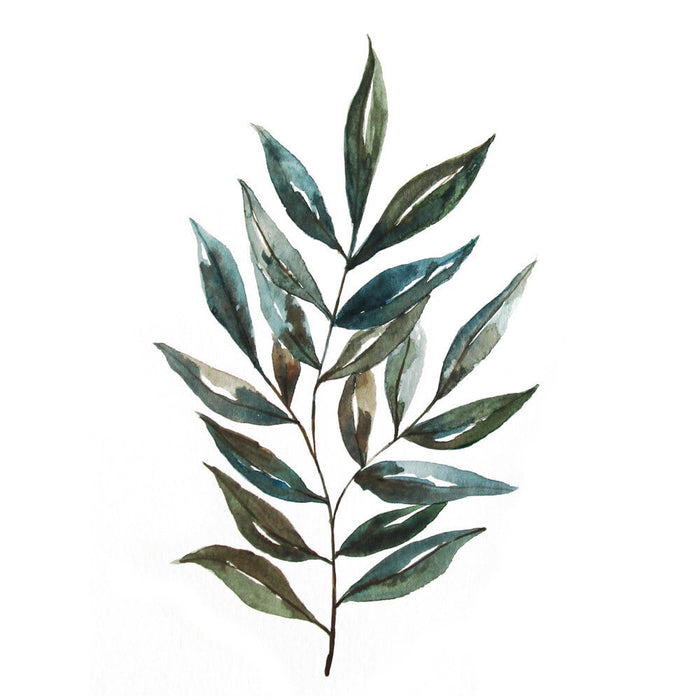 Eucalyptus Watercolor Leaf Print