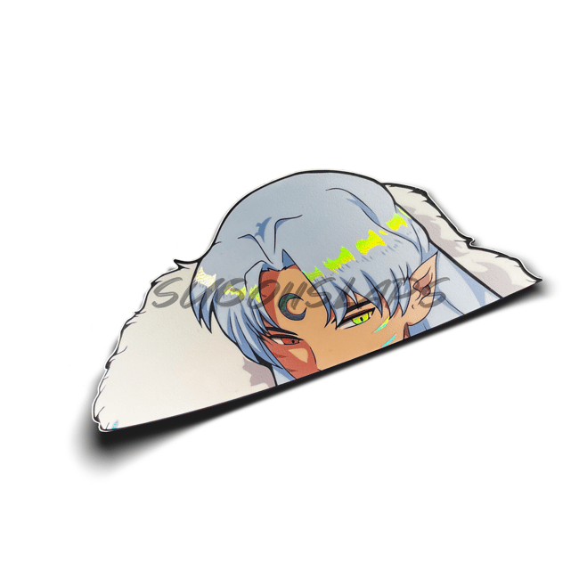 Sesshomaru Peeker Sticker