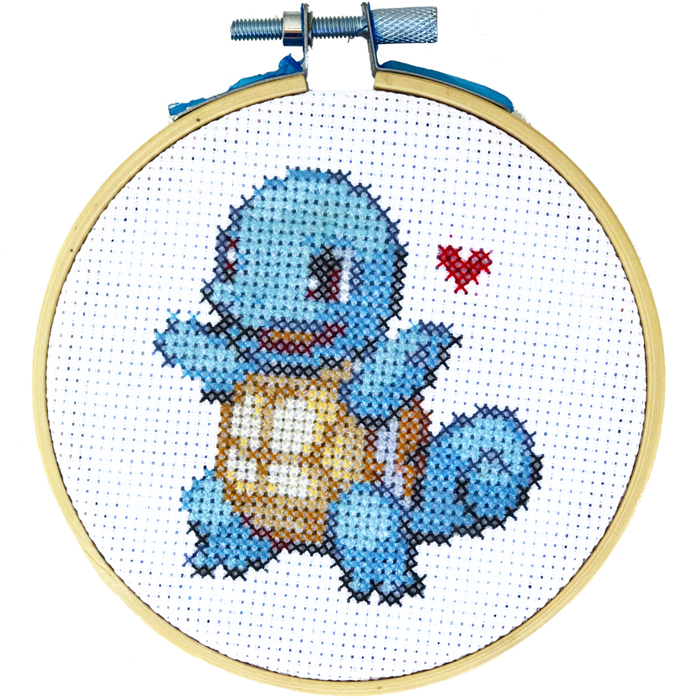 Squirtle - DIY Cross Stitch Kit