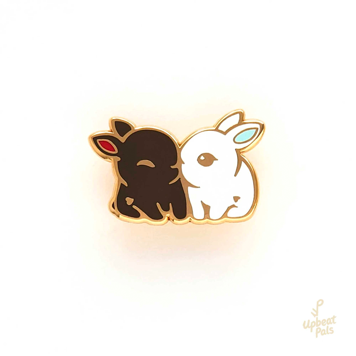 Bunny Rabbits Cute Pin — San José Made