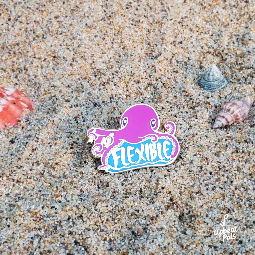 Octopus Enamel Pin — San José Made