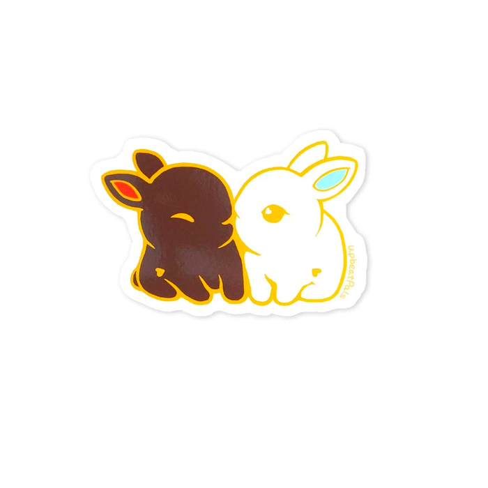 Bunnies 3" Sticker