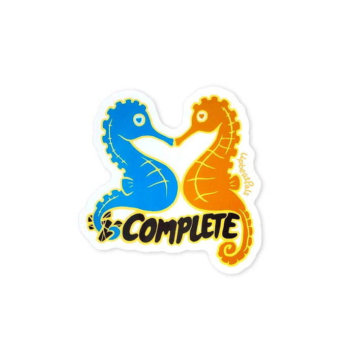 Seahorse 3" Sticker