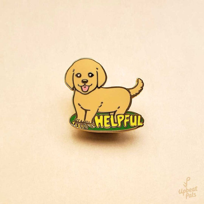 Golden Retriever Puppy Pin