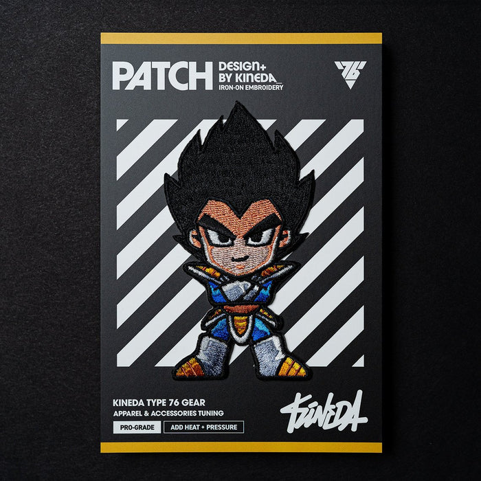 Dragon Ball Z Vegeta - Patch (Embroidered Iron-On)