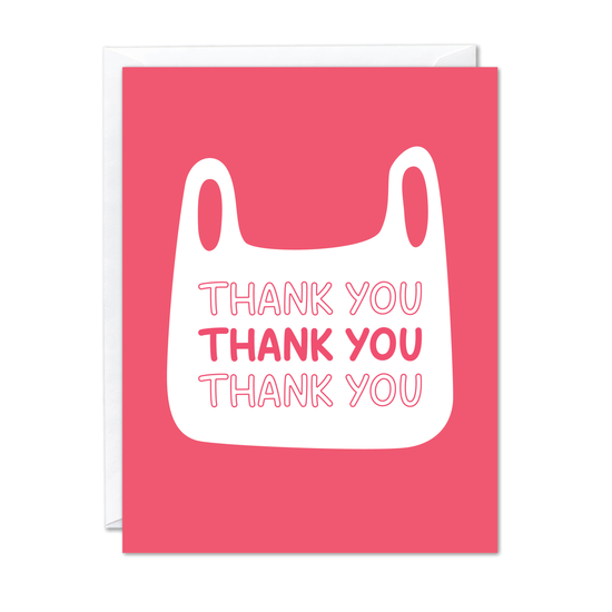 Thank You Bag Card